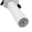 Deko-Light Indbygnings loftlampe SLIM cylindrisk, justerbar, UGR < 19 IP20, hvid d�mpbar