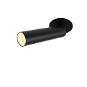Deko-Light Indbygnings loftlampe SLIM cylindrisk, justerbar, UGR < 19 IP20, kulsort d�mpbar