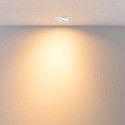 recessed spotlight SURTUR TILT 68 DTW swivelling, Dim-To-Warm IP20/IP44, white dimmable