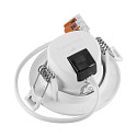 recessed spotlight SURTUR TILT 68 DTW swivelling, Dim-To-Warm IP20/IP44, white dimmable