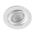 recessed spotlight SURTUR TILT 83 DTW swivelling, Dim-To-Warm IP20/IP44, white dimmable