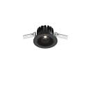 Indbygget spotlys TARVOS 68 IP20, sort 