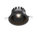 Indbygget spotlys TARVOS 190 DALI styrbar IP20, sort d�mpbar