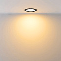 Deko-Light Downlight ACRUX PRO 68 stiv, CCT Switch, UGR < 19 IP20/ IP54, blank, sort d�mpbar