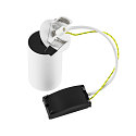 recessed spotlight CAN TILT ROUND SINGLE 1 flame, round, cardanic swivelling GU10 IP20, white