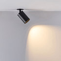 Deko-Light recessed spotlight CAN TILT ROUND SINGLE 1 flame, round, cardanic swivelling GU10 IP20, black