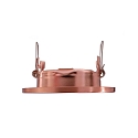 Deko-Light Loftmonteringsring 68er, sp�nding konstant, 12V AC / DC, GU5.3 / MR16, 50W, drejelig, b�rstet kobber
