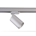 Deko-Light 3-Faset Spot CAN, 220-240V AC / 50-60Hz, GU10 LED maks. 7.5W, drejelig og svingbar, s�lv