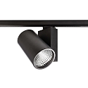 3-faset spot AARON, 220-240V AC/50-60Hz, 79W, 3000K, sort