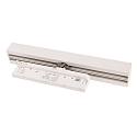 3-phase spot ALNITAK rotatable, voltage constant, tiltable, with lens optics IP20, clear, transparent, white 