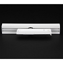 3-phase spot ALNITAK rotatable, voltage constant, tiltable, with lens optics IP20, clear, transparent, white 