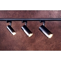 Deko-Light 3-faset spot LUCEA 20 IP20, sort, gennemsigtig d�mpbar