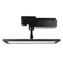 Deko-Light 3-faset spot PANEL TRACK LIGHT IP20, m�lkeagtig, kulsort