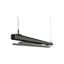 3-phase luminaire LINEAR PRO TILT IP20, traffic white 