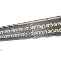 3-phase luminaire LINEAR PRO TILT IP20, traffic white 