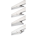 3-faset lampe LINEAR PRO TILT DALI styrbar IP20, trafik hvid d�mpbar