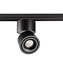 1-faset spot UNI II MINI TILT inkl. 1-faset adapter, inkl. driver, kardanisk drejning IP20, kulsort d�mpbar