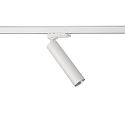 Deko-Light 3-phase spot SLIM cylindrical, adjustable, UGR < 19 IP20, white dimmable