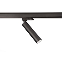 3-faset spot SLIM cylindrisk, justerbar, UGR < 19 IP20, kulsort d�mpbar
