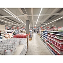 Deko-Light 3-phase luminaire LINEAR PRO 120 DALI controllable, CCT Switch, multipower IP20, traffic black dimmable