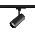 3-faset spot LUCEA 15 TILT DALI styrbar IP20, sort d�mpbar