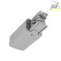 Deko-Light Accessories for 3-Phase track system D LINE - electrical Feed-In right, 220-240V AC/50-60Hz, gray