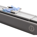 Deko-Light Accessories for 3-phase track system D LINE - grid ceiling quick mounting bracket, grey