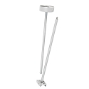 Loftsoph�ng til 3-faset lampe D LINE, stiv, 635 mm, hvid