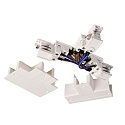 Deko-Light Tilbeh�r til 3-faset skinne system D LINE D�kplade, T-Tilslutning