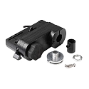 Deko-Light 3-faset penduloph�ng D LINE 3-PHASE med aflastning, grafit, sort