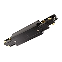3-faset langsg�ende stik D LINE/DALI DALI styrbar, med mulighed for indf�dning, sort