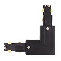 3-faset hj�rnestik D LINE/DALI DALI styrbar, kodningsbar, venstre-h�jre, sort