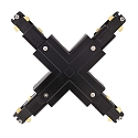 3-faset X-stik D LINE/DALI DALI styrbar, venstre-venstre-h�jre, sort