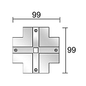 Deko-Light 3-faset afd�kning D LINE/DALI - X-CONNECTOR, sort