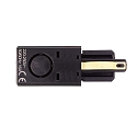 Deko-Light 1-phase feeder D ONE left, black