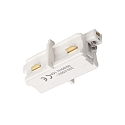 1-faset langsg�ende stik D ONE, hvid