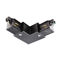 1-phase L-connector D ONE right, black