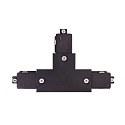Deko-Light 1-faset T-stik D ONE venstre-h�jre-h�jre, sort