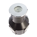 Deko-Light Udend�rs LED Gulvindbygningslampe ALZIRR II, symmetrisk, IP67, 24V DC, 2.4W 3000K 150lm 450cd 30�, rustfrit st�l