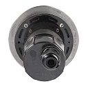Deko-Light Gulvindbygningslampe ATON, rund, s�t, sp�ndingskonstant, 220-240V AC/50-60Hz, 1x maks. 7W