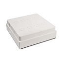 Deko-Light Gulvindbygningslampe TABIT 200x200 tilg�ngelig, omskiftelig IP67, gr�, gennemsigtig 