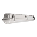 Fugtt�t armatur TRI PROOF BASIC MOTION HF - 610MM med sensor, slagfast, omskiftelig IP65, gr� 