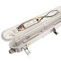 Deko-Light Fugtt�t armatur TRI PROOF BASIC 121CM / 36W 840 ON-OFF slagfast, omskiftelig IP65, lysegr� 