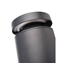 Deko-Light bollard lamp FARO 60 IP65, dark grey, clear dimmable
