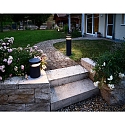 Deko-Light bollard lamp FARO 60 IP65, dark grey, clear dimmable