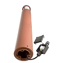 Deko-Light P�lelampe FACADO II 1000MM OPAL rund E27 IP65, mat, rust d�mpbar
