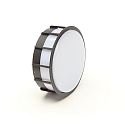 Deko-Light Udend�rs LED V�glampe MEISSA, IP44, 6.8 3000K 300lm 120�, st�bt aluminium, m�rkegr�