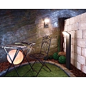 Deko-Light Udend�rs wall luminaire TUCANAE uden sensor, konstant sp�nding IP54, m�rkegr� 