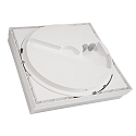 outdoor wall luminaire CASA with sensor, CCT Switch, switchable IP54, white 