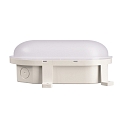 Deko-Light Fugtt�t armatur SOTANO IP54 oval, CCT Switch, slagfast, omskiftelig, multipower IP54, hvid 